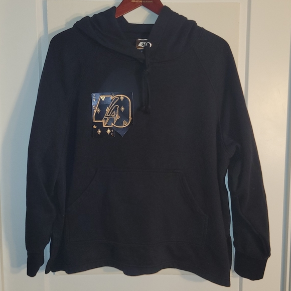 Blazing cards black and gold hoodie sweater small for avid card game lovers - Picture 12 of 13